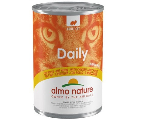 ALMO NATURE DAILY CATS 24X400 G CON POLLO