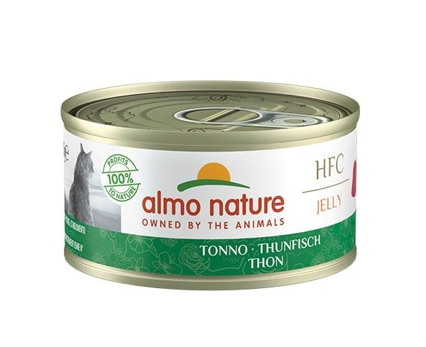 ALMO NATURE HFC JELLY CATS 24X70 G TONNO