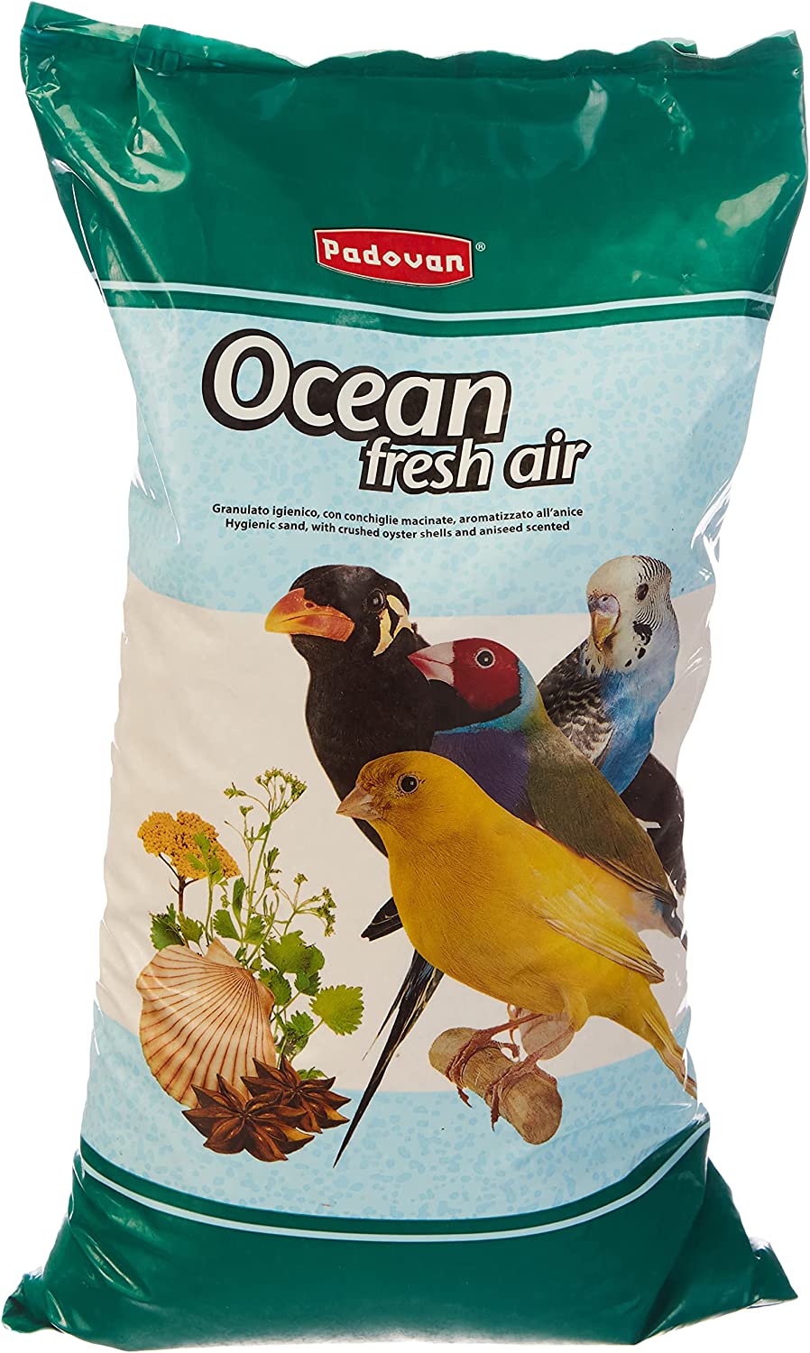 PADOVAN UCCELLI SABBIA OCEAN FRESH AIR 1 KG