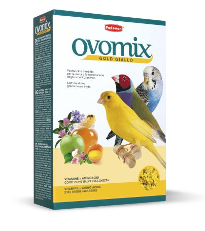 PADOVAN UCCELLI PASTONCINO OVOMIX GOLD GIALLO 300 GR