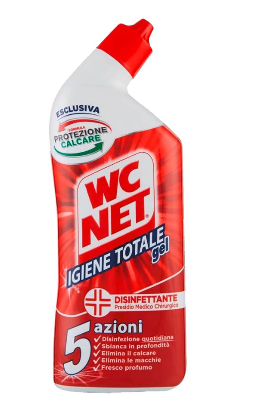 WC NET DETERGENTE IGIENE TOTALE GEL 700 ML