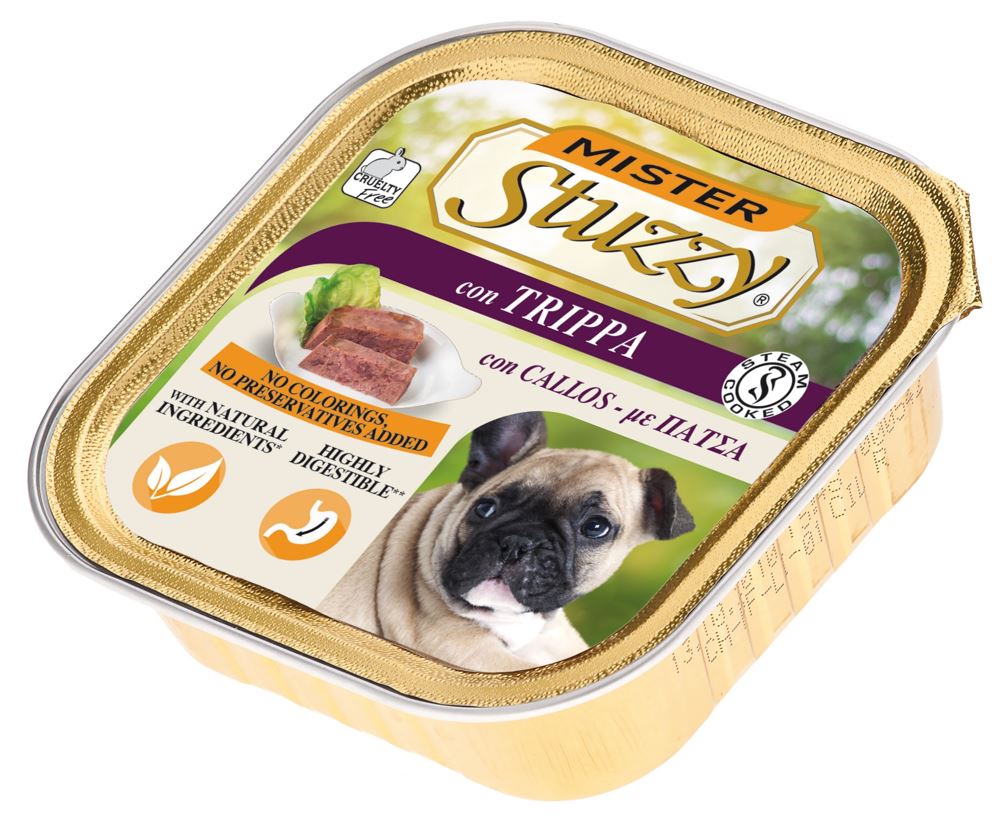 STUZZY CANE PATE' VASCHETTA ADULTO TRIPPA 150 GR