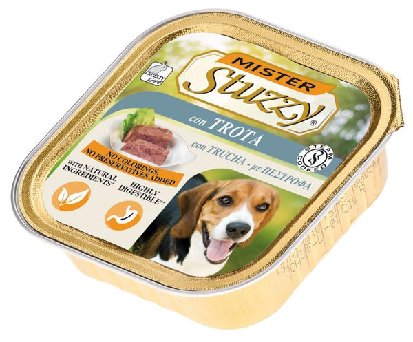 STUZZY CANE PATE' VASCHETTA ADULTO TROTA 150 GR