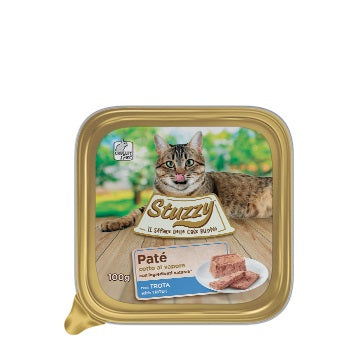 Stuzzy Gatto Paté Vaschetta Adulto Trota 100 g
