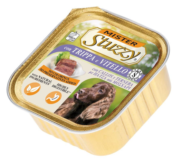 STUZZY CANE PATE' VASCHETTA ADULTO TRIPPA & VITELLO 300 GR