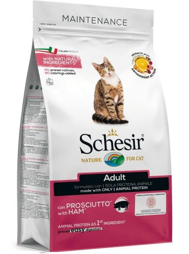 SCHESIR GATTO MAINTENANCE ADULTO PROSCIUTTO 1,5 KG