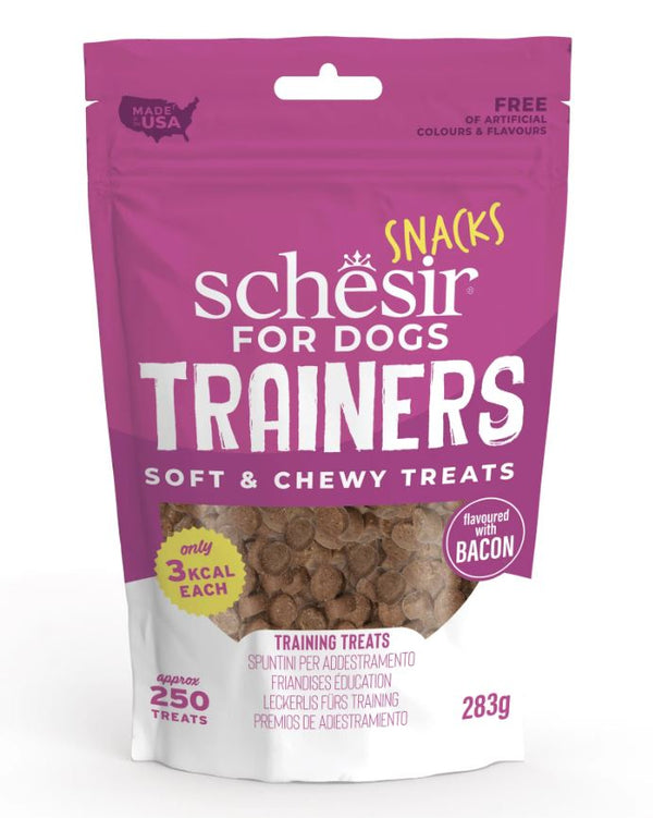 SCHESIR CANE SNACK TRAINERS BACON 283 GR
