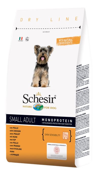SCHESIR CANE MAINTENANCE ADULTO SMALL POLLO 800 GR