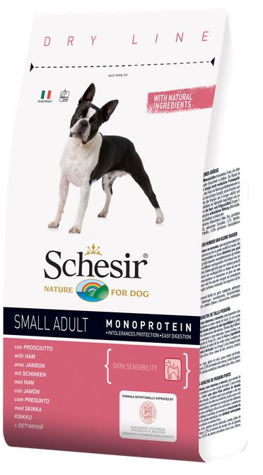 SCHESIR CANE MAINTENANCE ADULTO SMALL PROSCIUTTO 800 GR