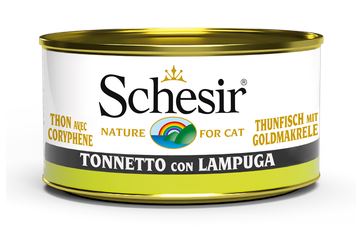 SCHESIR GATTO LATTINA IN JELLY ADULTO TONNETTO & LAMPUGA 85 GR