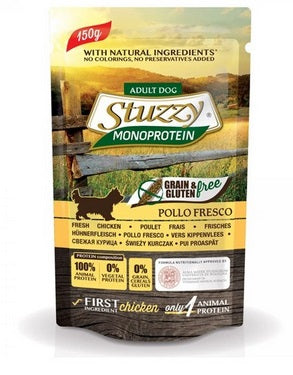 STUZZY CANE MONOPROTEIN BUSTA ADULTO POLLO FRESCO 150 GR