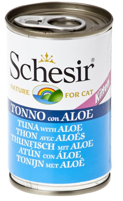 SCHESIR GATTO LATTINA IN JELLY KITTEN TONNETTO & ALOE 140 GR