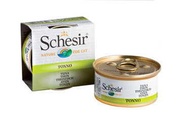 SCHESIR GATTO LATTINA IN BRODO DI PESCE ADULTO TONNETTO 70 GR