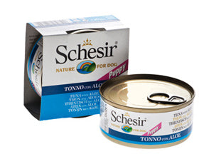 SCHESIR CANE LATTINA IN JELLY PUPPY TONNETTO & ALOE 150 GR