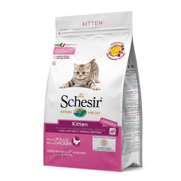 SCHESIR GATTO MAINTENANCE KITTEN POLLO 1,5 KG