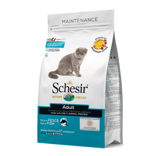 SCHESIR GATTO MAINTENANCE ADULTO PESCE 1,5 KG