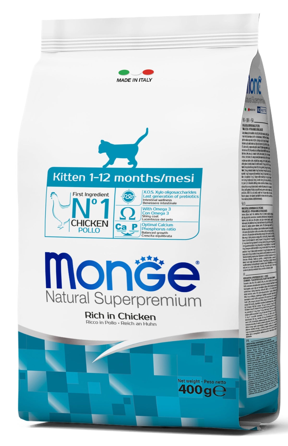 Monge Gatto Natural Superpremium Kitten Pollo 400 g