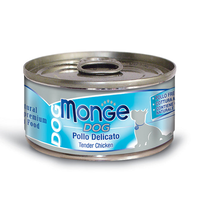 MONGE CANE NATURAL LATTINA ADULTO POLLO DELICATO 95 GR
