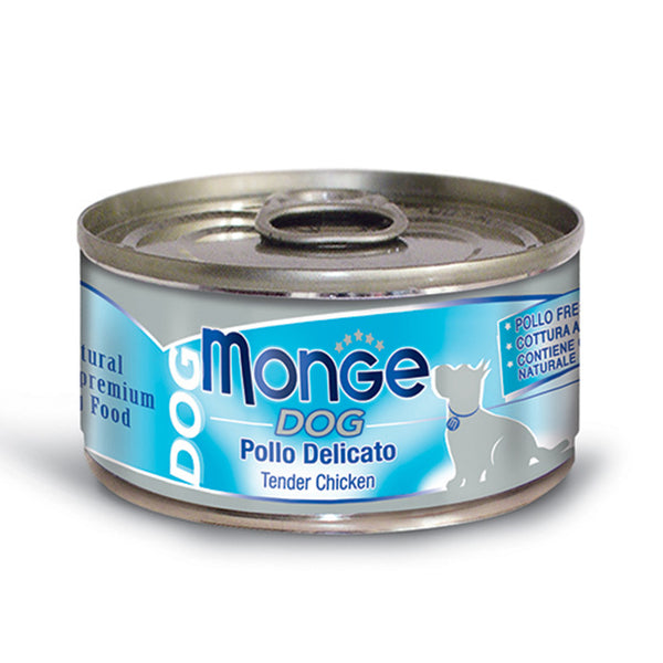 MONGE CANE NATURAL LATTINA ADULTO POLLO DELICATO 95 GR