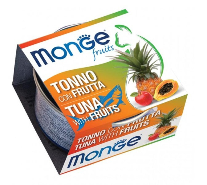 MONGE GATTO FRUITS LATTINA ADULTO TONNO & FRUTTA 80 GR