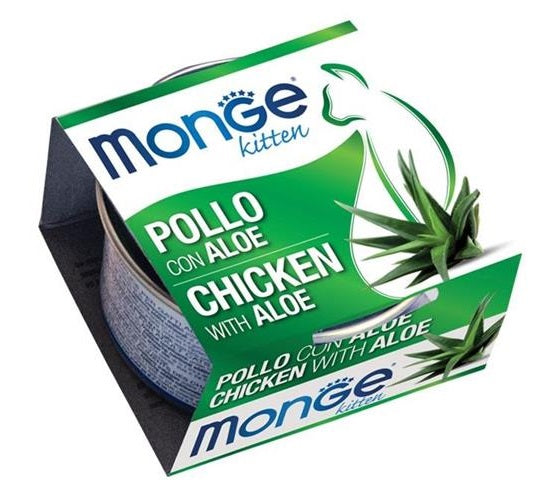 Monge Gatto Fruits Lattina Kitten Pollo & Aloe 80 g