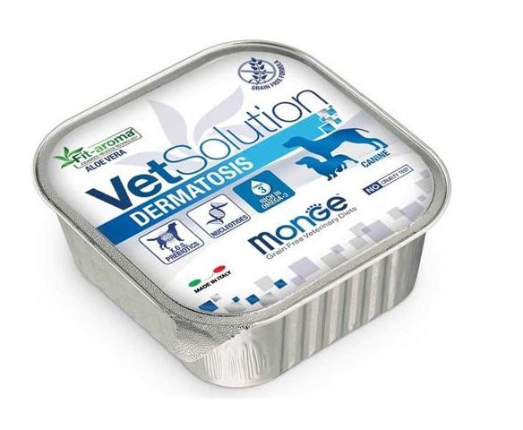 MONGE CANE VET SOLUTION DERMATOSIS VASCHETTA 150 GR