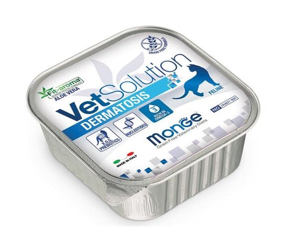MONGE GATTO VET SOLUTION DERMATOSIS VASCHETTA 100 GR