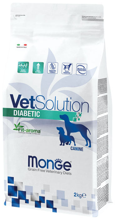 MONGE CANE VET SOLUTION DIABETIC 2 KG