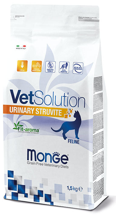 MONGE GATTO VET SOLUTION URINARY STRUVITE 1,5 KG