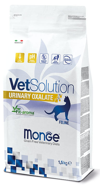 MONGE GATTO VET SOLUTION URINARY OXALATE 1,5 KG