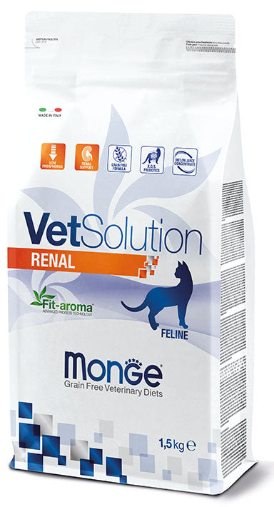 MONGE GATTO VET SOLUTION RENAL 1,5 KG