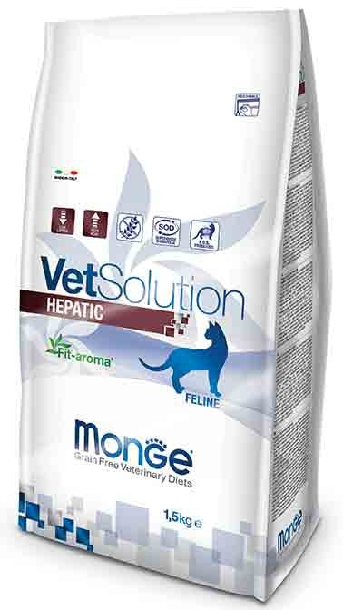 MONGE GATTO VET SOLUTION HEPATIC 400 GR