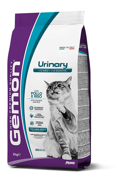 GEMON GATTO ADULTO URINARY POLLO & RISO 7 KG