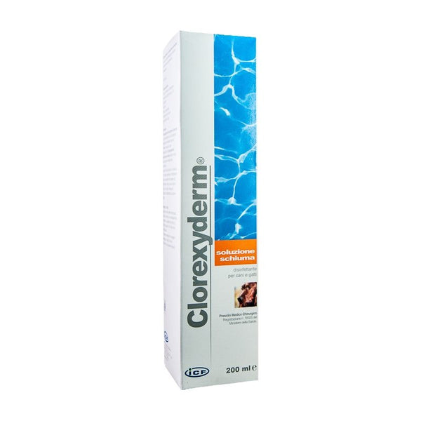 CLOREXYDERM SOLUZIONE SCHIUMA 200 ML