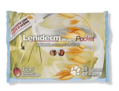 LENIDERM WIPES POCKET SALVIETTE DETERGENTI CF. (20 PZ)