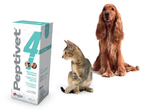 PEPTIVET 4 SOLUZIONE OTOLOGICA 50 ML