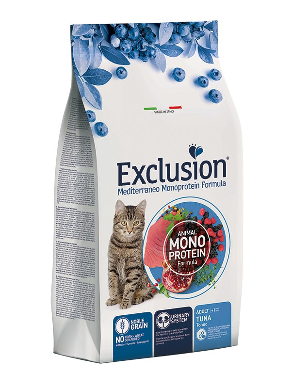 EXCLUSION GATTO MEDITERRANEO ADULTO TONNO 1,5 KG