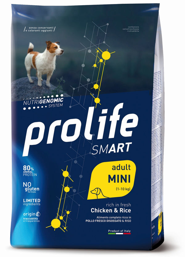 PROLIFE CANE SMART ADULTO MINI POLLO & RISO 2 KG