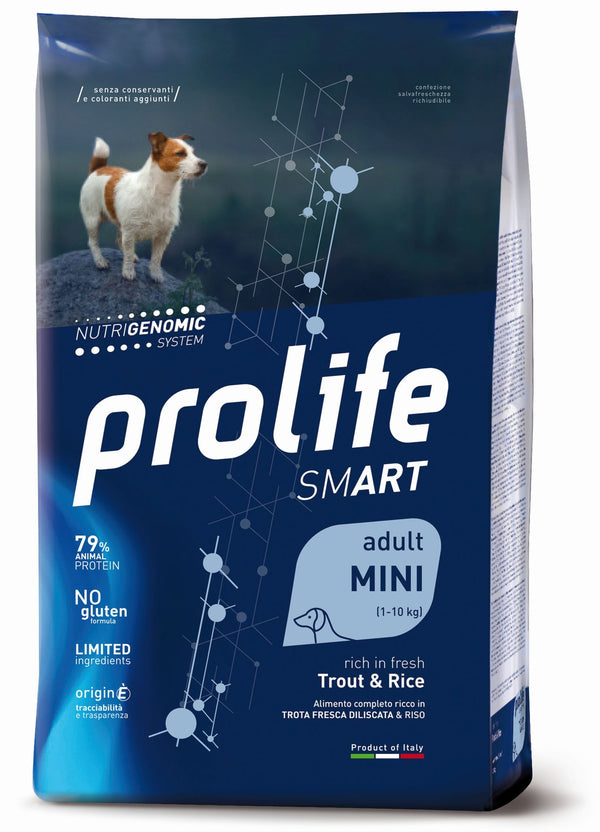 Prolife Cane Smart Adulto Mini Trota & Riso 2 kg