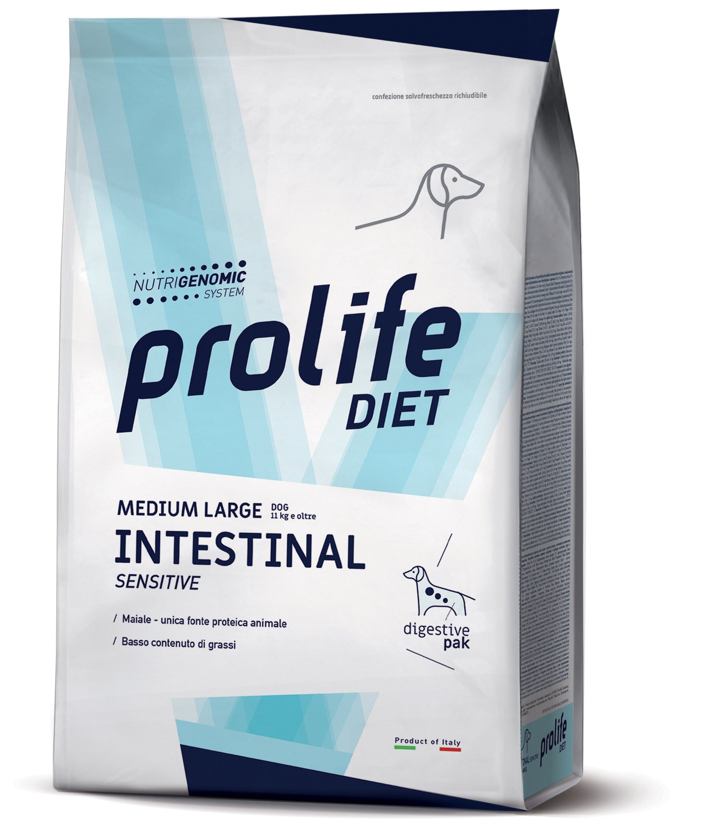 PROLIFE CANE DIET INTESTINAL SENSITIVE MEDIUM&LARGE 8 KG