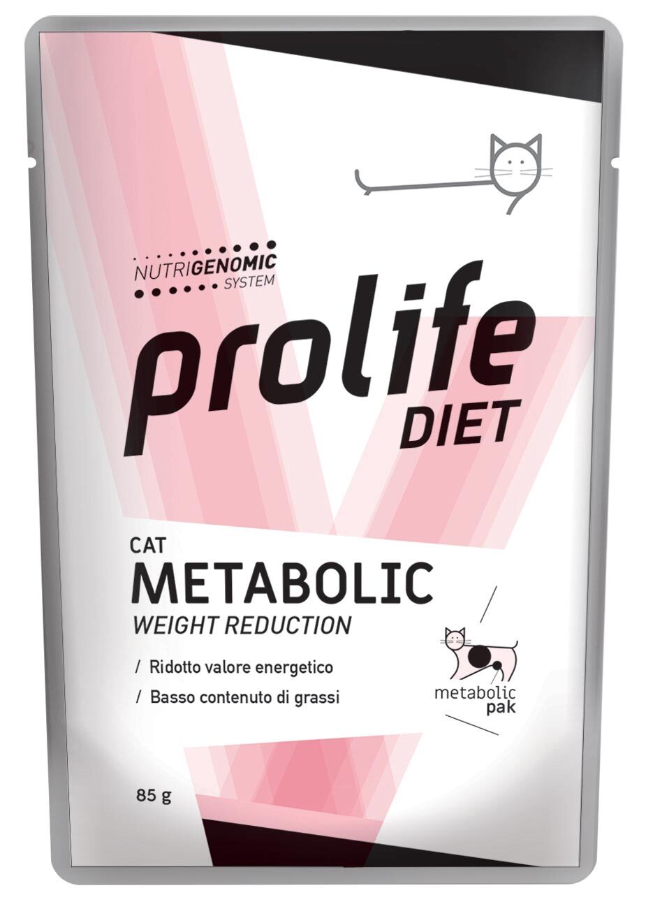Prolife Gatto Diet Metabolic Busta 85 g