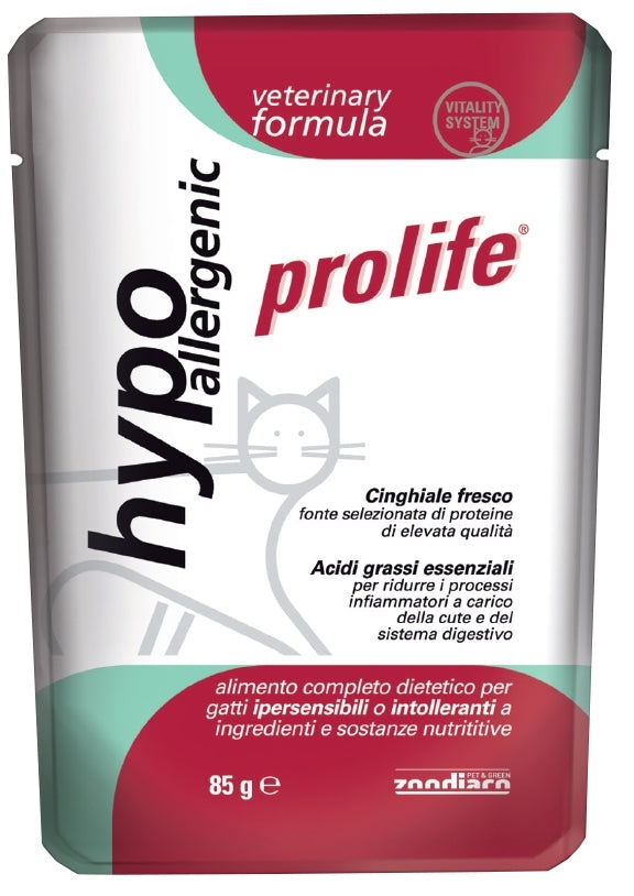 PROLIFE GATTO DIET HYPOALLERGENIC BUSTA 85 GR