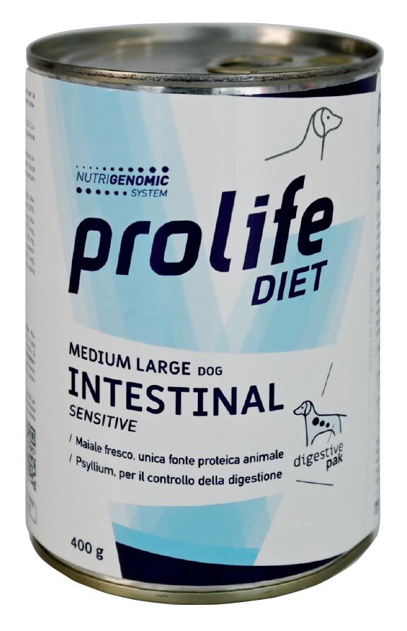 PROLIFE CANE DIET INTESTINAL SENSITIVE MEDIUM/LARGE LATTINA 400 GR