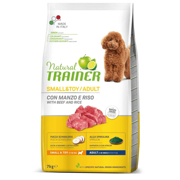 TRAINER CANE NATURAL ADULTO SMALL&TOY MANZO & RISO 7 KG