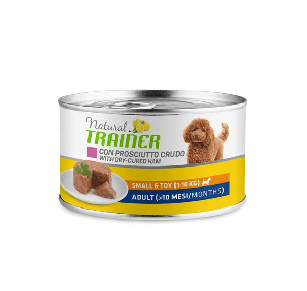 TRAINER CANE NATURAL ADULTO SMALL&TOY PROSCIUTTO CRUDO 150 GR