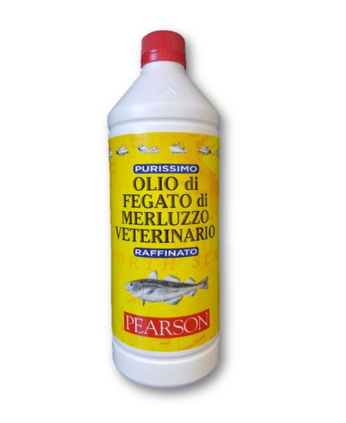 PEARSON OLIO DI FEGATO DI MERLUZZO VETERINARIO PURISSIMO 1 LT