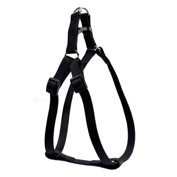 CAMON CANE PETTORINA IN NYLON N. 1 12 MM NERO