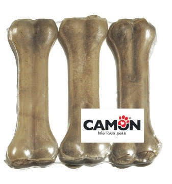 CAMON CANE SNACK OSSO DI PELLE BOVINA CF. (3 PZ x 13,7 CM) 240 GR