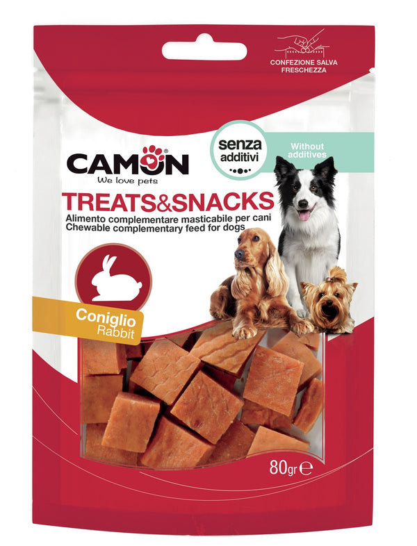 CAMON CANE SNACK DADINI BIG BITES CONIGLIO 80 GR