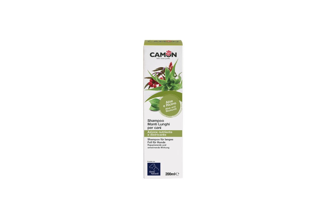 CAMON CANE SHAMPOO MANTI LUNGHI ALOE&RICINO 200 ML